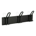 MILES 3 Wandgarderobe – Schwarz