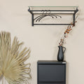 SUZA 5 Wandgarderobe – Schwarz
