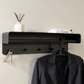 ARCUS 70 Wandgarderobe – Schwarz