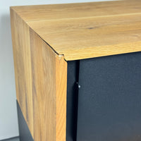 MUSTER | TV-Schrank | Schwarz/Eiche