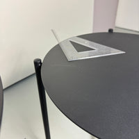 SAMPLE | Bijzettafels set van 2 | Zwart