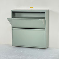 BILLY 2 | Schoenenkast | Dusty Green