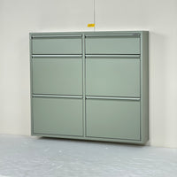 BILLY 6 | Schoenenkast | Dusty Green
