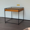 SAMPLE | Bijzettafel | Zwart/Eiken TW2214-1