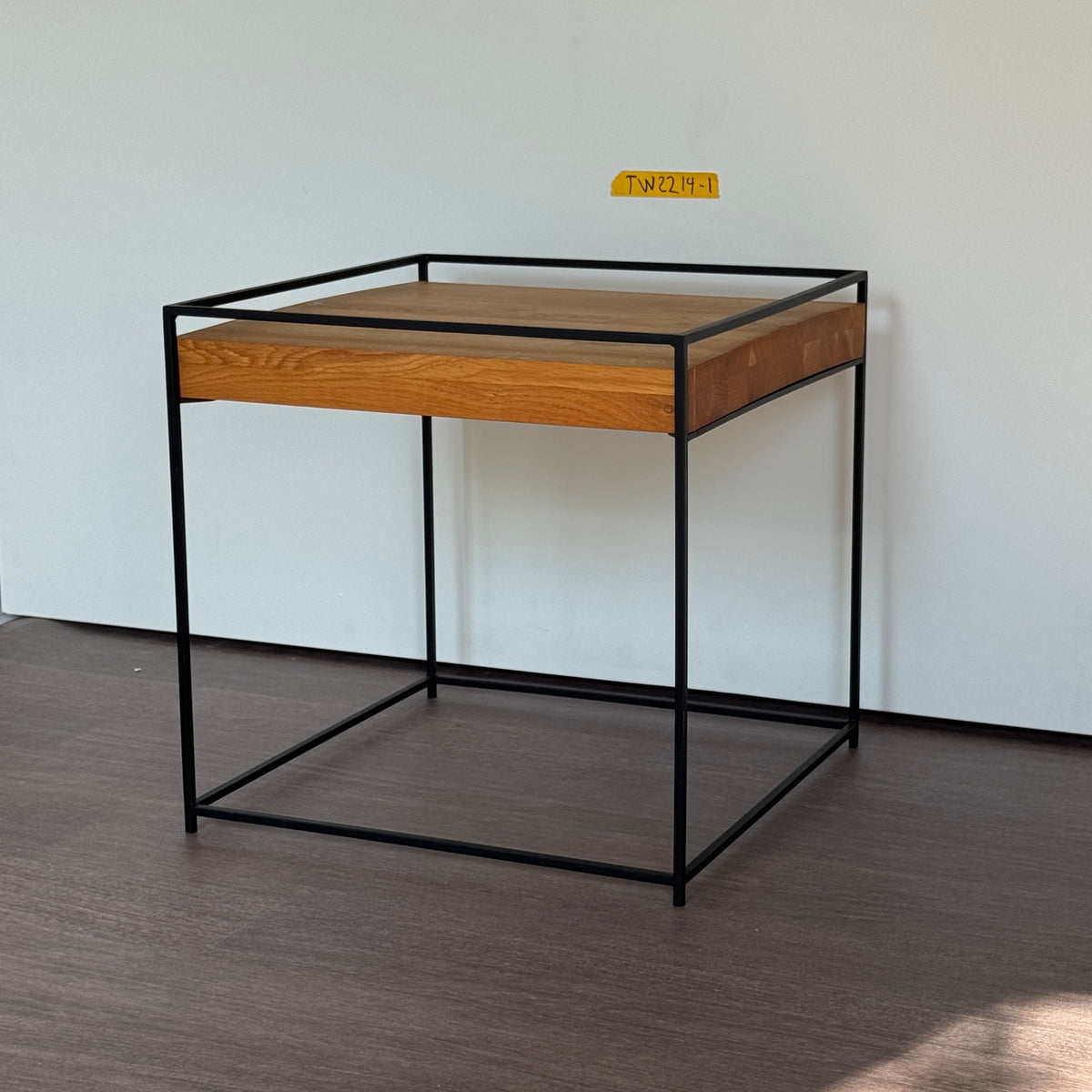 SAMPLE | Bijzettafel | Zwart/Eiken TW2214-1