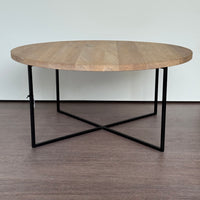 SAMPLE | Bijzettafel | Zwart/Eiken