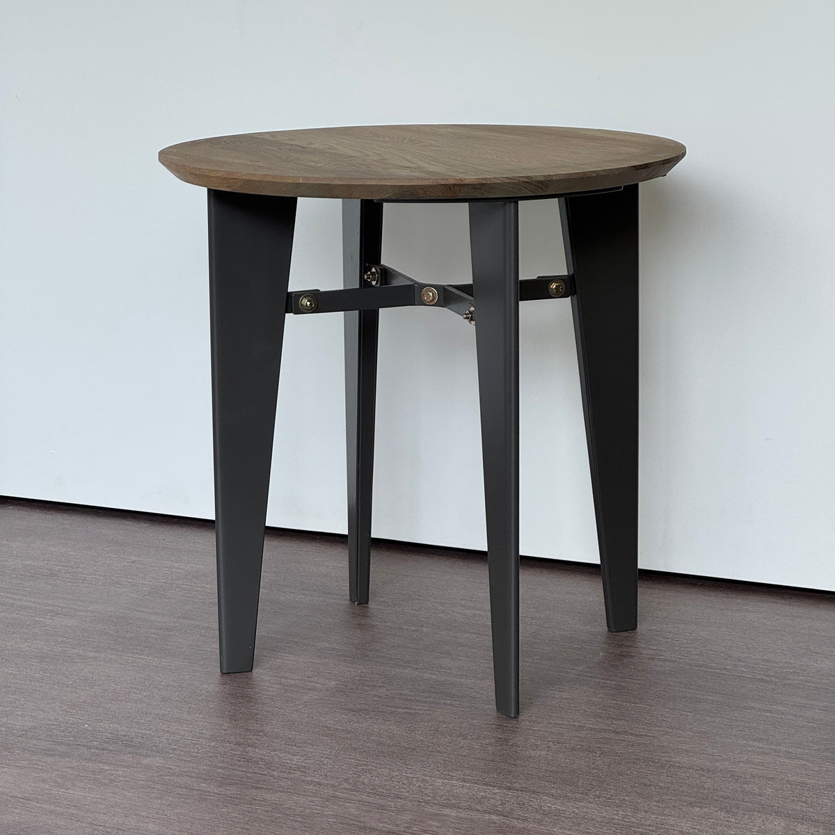 MUSTER | Beistelltisch | Grau/Eiche
