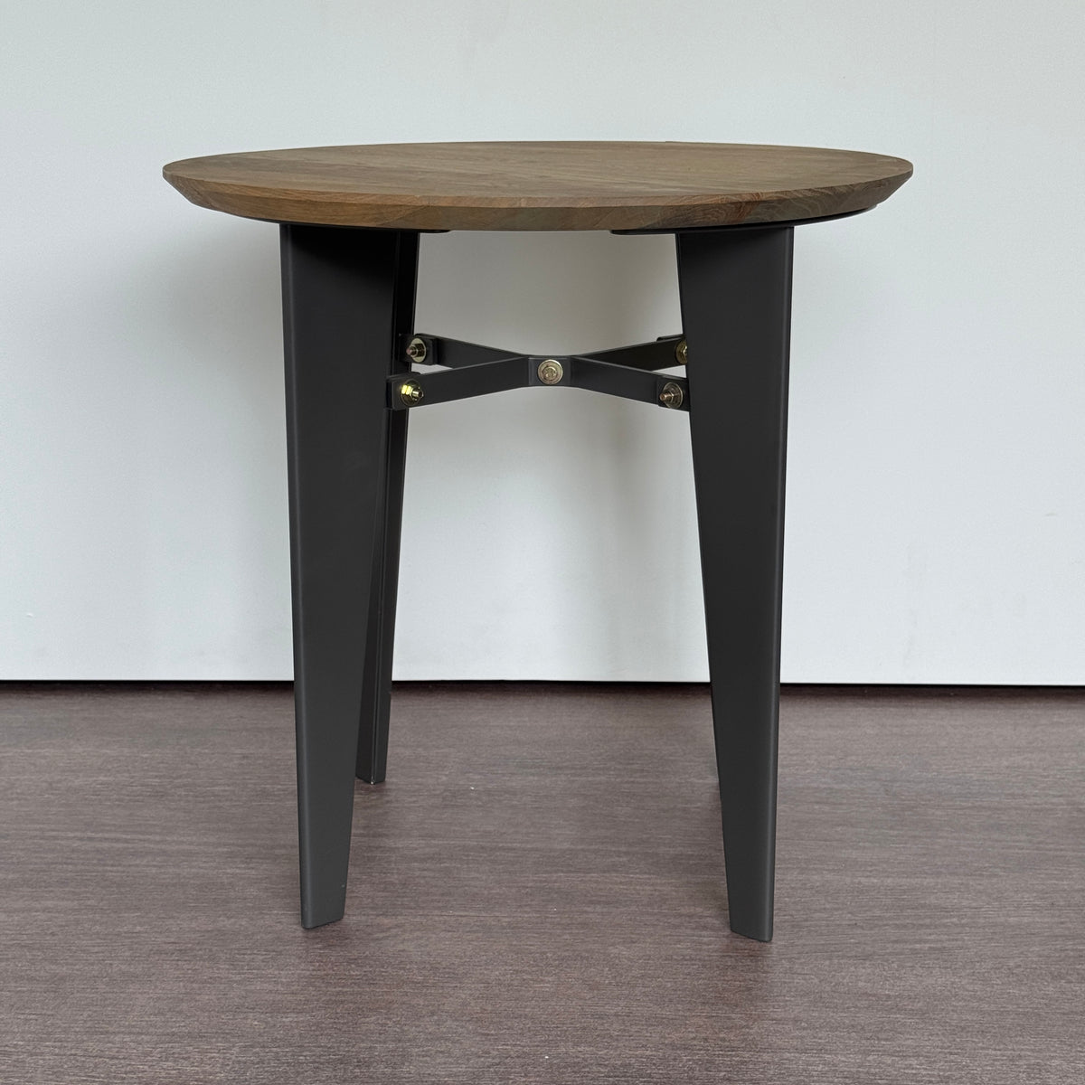 MUSTER | Beistelltisch | Grau/Eiche