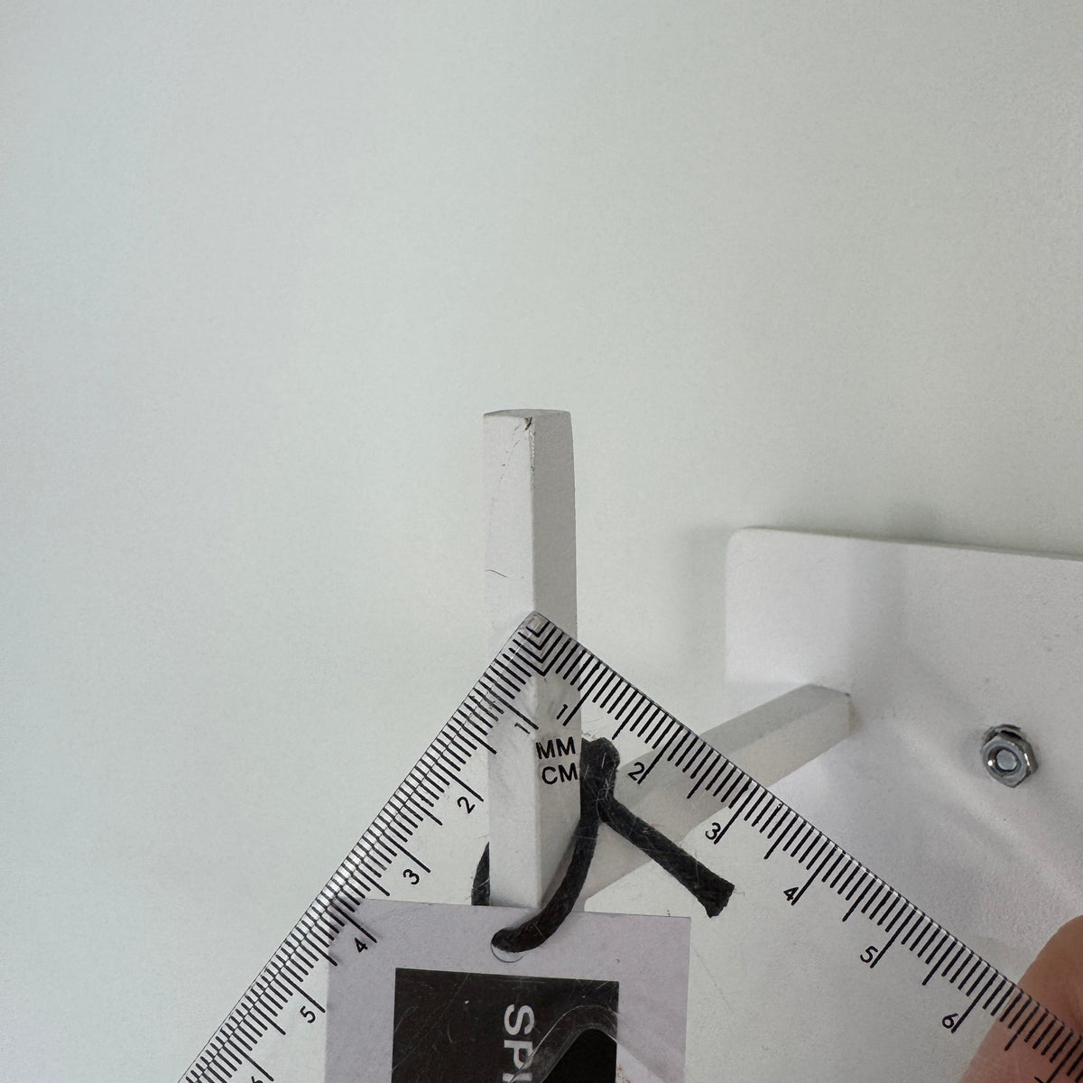 SAMPLE | Wandkapstok | Wit