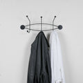 BARATO 2 Wandgarderobe - Schwarz
