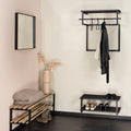 RIZZOLI BLACK EDITION Wandgarderobe – Schwarz