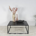 DANIËL 80 x 80 Couchtisch – Schwarz