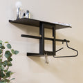 LUNO SMALL 70 Wandgarderobe - Schwarz